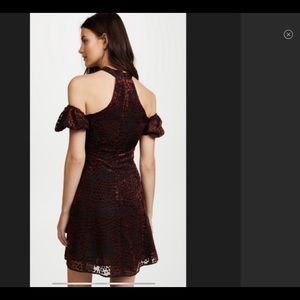 WAYF Judi Mock Neck Mini dress